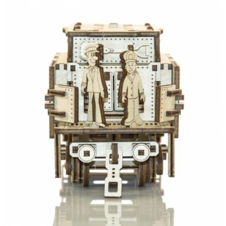 Drewniane puzzle mechaniczne 3d wooden.city - wooden express + Wooden City Drewniane puzzle mechaniczne 3d wooden.city - wooden express + Wooden City