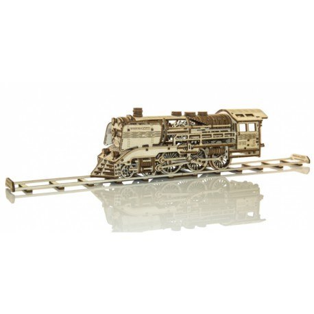 Drewniane puzzle mechaniczne 3d wooden.city - wooden express + Wooden City Drewniane puzzle mechaniczne 3d wooden.city - wooden express + Wooden City