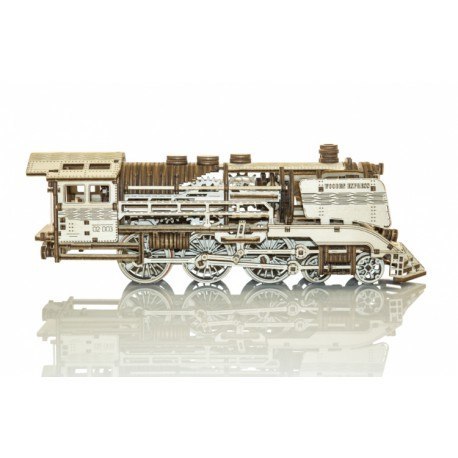 Drewniane puzzle mechaniczne 3d wooden.city - wooden express + tory Wooden City Drewniane puzzle mechaniczne 3d wooden.city - wooden express + tory Wooden City