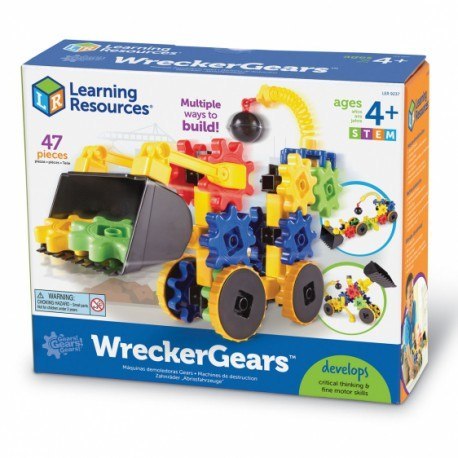 Gears! gears! gears! klocki, koła zębate, spychacz, zestaw Learning Resources Gears! gears! gears! klocki, koła zębate, spychacz, zestaw Learning Resources