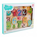 Kolorowe puzzle z cyferkami - zwierzątka Lucy & Leo Kolorowe puzzle z cyferkami - zwierzątka Lucy & Leo