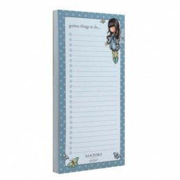 Notes z magnesem, lista - gorjuss - bubble fairy Santoro London