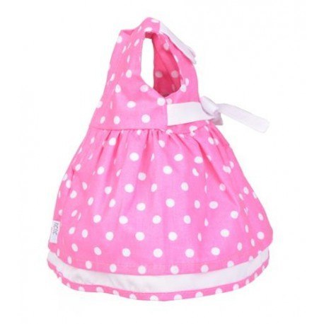 Sukienka dla lalki 35-45cm elizabeth - różowa w kropki Neneko Sukienka dla lalki 35-45cm elizabeth - różowa w kropki Neneko