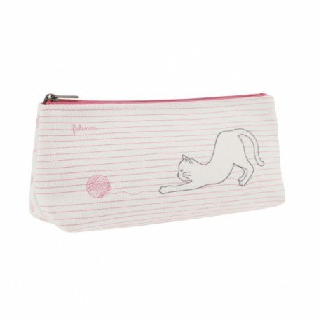 Kosmetyczka - felines - koty - i've got felines for you (pink) Santoro London Kosmetyczka - felines - koty - i've got felines for you (pink) Santoro London