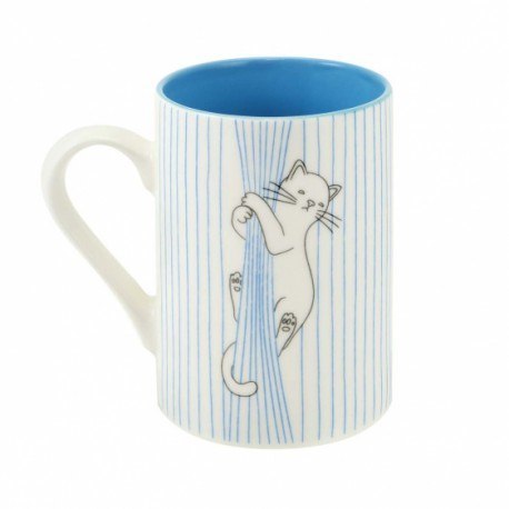 Kubek - felines - koty - catastrophe (blue) Santoro London Kubek - felines - koty - catastrophe (blue) Santoro London