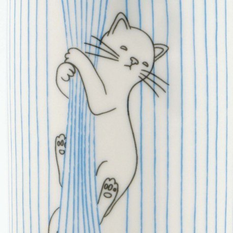 Kubek - felines - koty - catastrophe (blue) Santoro London Kubek - felines - koty - catastrophe (blue) Santoro London