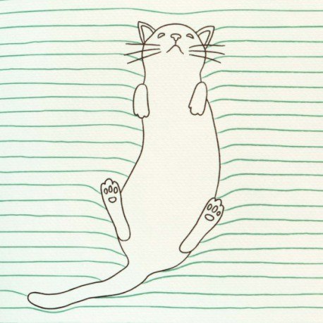 Mały zeszyt - koty - feline fine (green) Santoro London Mały zeszyt - koty - feline fine (green) Santoro London