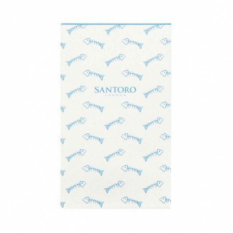 Notes - felines - koty - purrrfect place - bold blue Santoro London Notes - felines - koty - purrrfect place - bold blue Santoro London