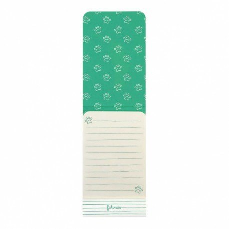 Notes - koty - feline fine - bold green Santoro London Notes - koty - feline fine - bold green Santoro London