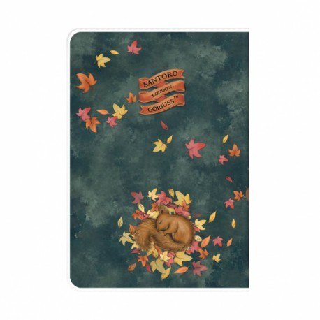 Zeszyt a5 w plastikowej okładce - gorjuss - autumn leaves Santoro London Zeszyt a5 w plastikowej okładce - gorjuss - autumn leaves Santoro London