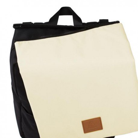 My bag's plecak reflap eco black/cream My Bag's My bag's plecak reflap eco black/cream My Bag's