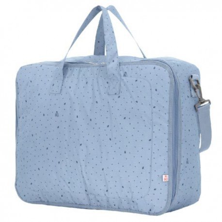 My bag's torba weekend bag leaf blue My Bag's