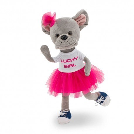 Przytulanka piesek lucky betsy w sukience lucky girl - 38cm Orange Toys Przytulanka piesek lucky betsy w sukience lucky girl - 38cm Orange Toys