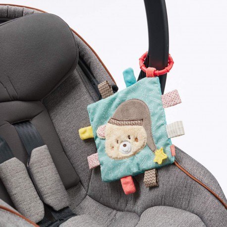 Baby fehn, bruno, zawieszka, szmatka sensoryczna, miś FEHN Baby fehn, bruno, zawieszka, szmatka sensoryczna, miś FEHN