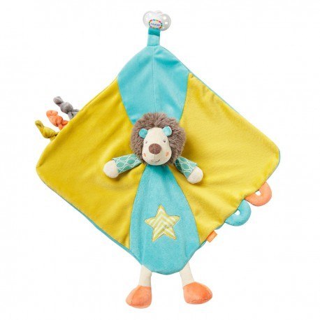 Baby fehn, zabawni przyjaciele, pierwsza przytulanka, kocyk, lew FEHN Baby fehn, zabawni przyjaciele, pierwsza przytulanka, kocyk, lew FEHN