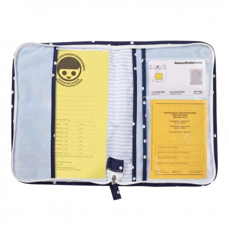 Babyfehn, ocean, etui, okładka na książeczkę zdrowia, miś FEHN Babyfehn, ocean, etui, okładka na książeczkę zdrowia, miś FEHN