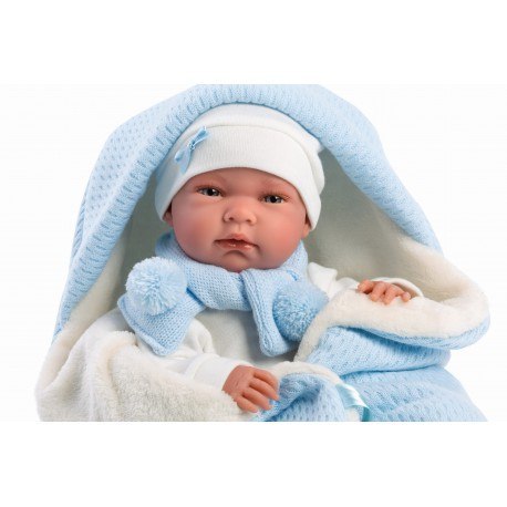 Hiszpańska lalka bobas chłopiec nico con nana 40cm - full body Llorens Hiszpańska lalka bobas chłopiec nico con nana 40cm - full body Llorens