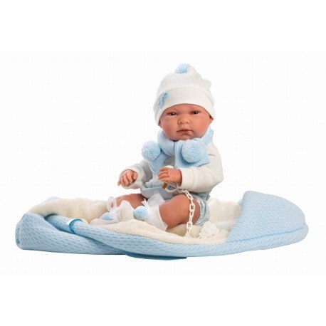 Hiszpańska lalka bobas chłopiec nico con nana 40cm - full body Llorens Hiszpańska lalka bobas chłopiec nico con nana 40cm - full body Llorens