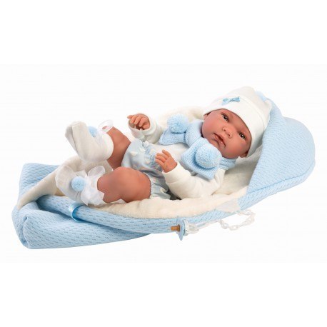 Hiszpańska lalka bobas chłopiec nico con nana 40cm - full body Llorens Hiszpańska lalka bobas chłopiec nico con nana 40cm - full body Llorens