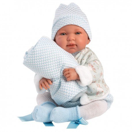 Hiszpańska lalka bobas chłopiec tino 44cm - płaczący Llorens Hiszpańska lalka bobas chłopiec tino 44cm - płaczący Llorens