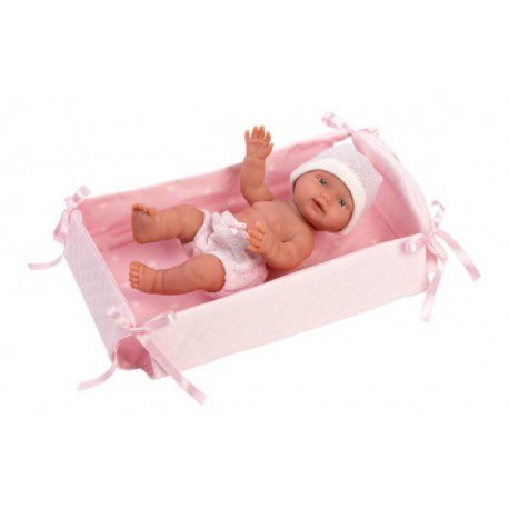 Hiszpańska lalka bobas dziewczynka 26cm - full body Llorens Hiszpańska lalka bobas dziewczynka 26cm - full body Llorens