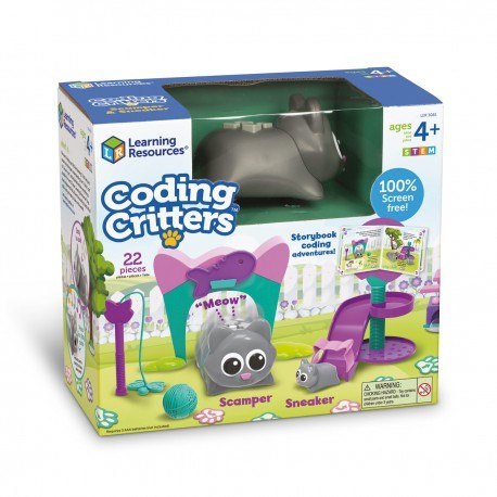 Learning resources, coding critters™ scamper ,sneaker, robot do Learning Resources Learning resources, coding critters™ scamper ,sneaker, robot do Learning Resources