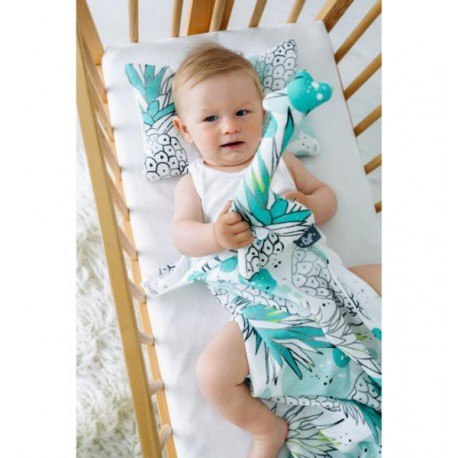 Pieluszka bambusowa z jonami srebra (ananasy) PULP BAMBOO