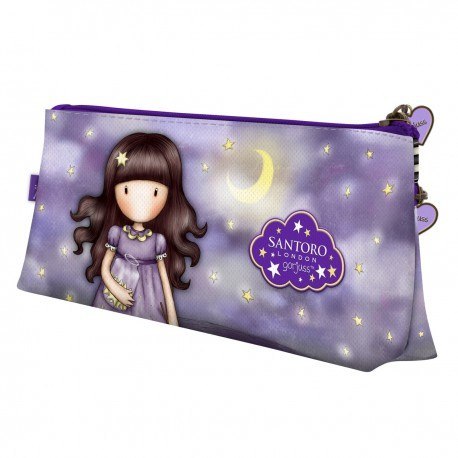 Piórnik, kosmetyczka z kieszonką na suwak - sparkle & bloom Santoro London Piórnik, kosmetyczka z kieszonką na suwak - sparkle & bloom Santoro London