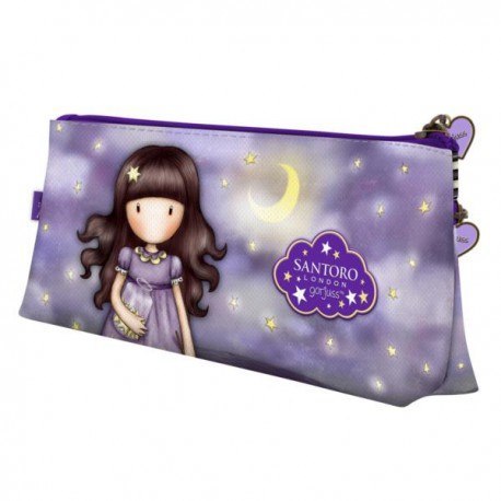 Piórnik, kosmetyczka z kieszonką na suwak - sparkle & bloom Santoro London Piórnik, kosmetyczka z kieszonką na suwak - sparkle & bloom Santoro London