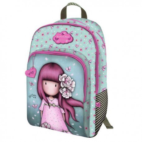 Plecak z trzema kieszeniami - gorjuss sparkle & bloom Santoro London Plecak z trzema kieszeniami - gorjuss sparkle & bloom Santoro London