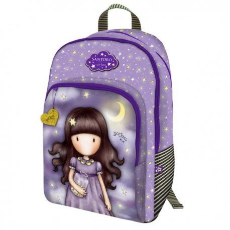 Plecak z trzema kieszeniami - gorjuss sparkle & bloom Santoro London Plecak z trzema kieszeniami - gorjuss sparkle & bloom Santoro London