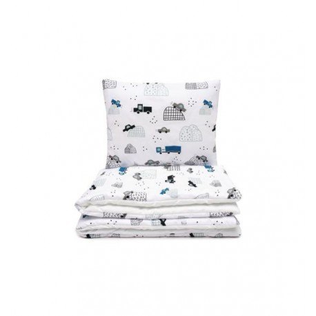 Komplet pościeli z wypełnieniem samochody PULP BAMBOO