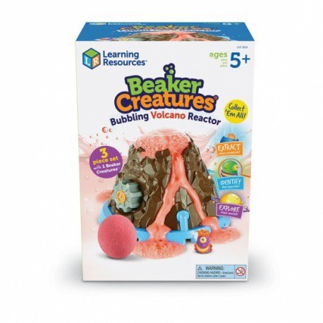 Beakers creatures, laboratorium, eksperymenty, wielka erupcja wulkanu Learning Resources