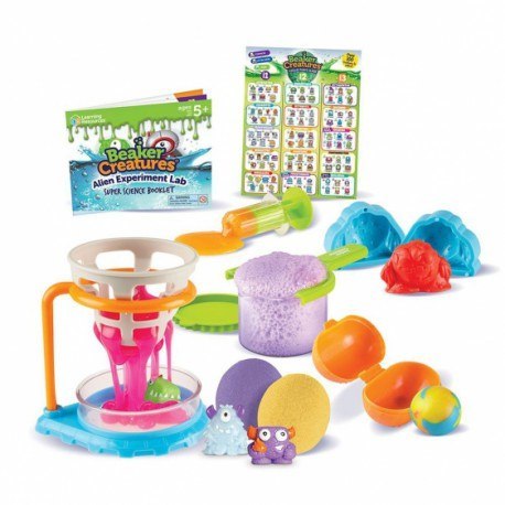 Beakers creatures, wielkie laboratorium kosmitów, eksperymenty, Learning Resources Beakers creatures, wielkie laboratorium kosmitów, eksperymenty, Learning Resources