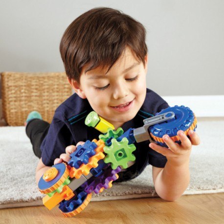 Gears! gears! gears!, klocki, koła zębate, motor, zestaw Learning Resources Gears! gears! gears!, klocki, koła zębate, motor, zestaw Learning Resources