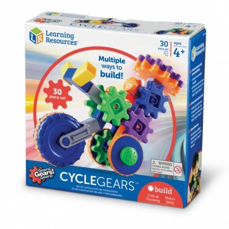 Gears! gears! gears!, klocki, koła zębate, motor, zestaw Learning Resources Gears! gears! gears!, klocki, koła zębate, motor, zestaw Learning Resources