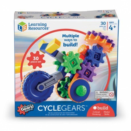 Gears! gears! gears!, klocki, koła zębate, motor, zestaw Learning Resources Gears! gears! gears!, klocki, koła zębate, motor, zestaw Learning Resources