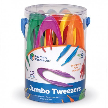 Learning resources, szczypce dla dzieci xxl, zestaw 12 szt. Learning Resources Learning resources, szczypce dla dzieci xxl, zestaw 12 szt. Learning Resources
