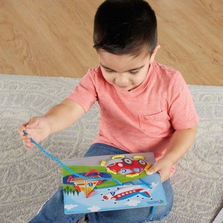 Learning resources, zestaw do przewlekania (sznurowania), tablice, Learning Resources Learning resources, zestaw do przewlekania (sznurowania), tablice, Learning Resources