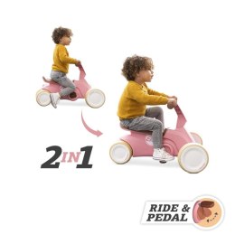 BERG GO2 Gokart Jeździk Rowerek 2w1 Retro Pink Berg