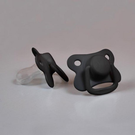 Filibabba smoczki 2 szt. 6m+ black Filibabba Filibabba smoczki 2 szt. 6m+ black Filibabba