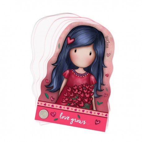 Mały notes - gorjuss sparkle & bloom - love grows Santoro London Mały notes - gorjuss sparkle & bloom - love grows Santoro London