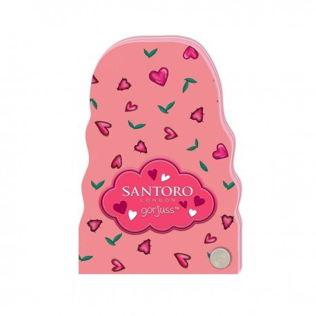 Mały notes - gorjuss sparkle & bloom - love grows Santoro London Mały notes - gorjuss sparkle & bloom - love grows Santoro London