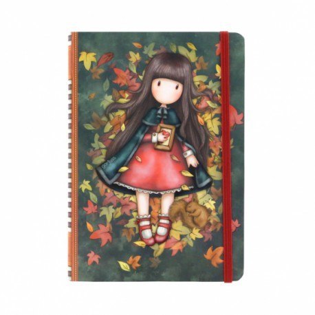 Notes z twardą okładką - gorjuss - autumn leaves Santoro London Notes z twardą okładką - gorjuss - autumn leaves Santoro London