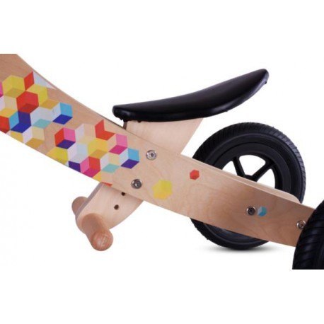 Rowerek drewniany twist plus - cubic black edition Sun BABY Rowerek drewniany twist plus - cubic black edition Sun BABY