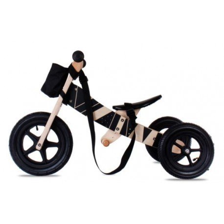 Rowerek drewniany twist plus - samoa black edition Sun BABY