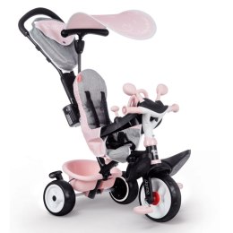 SMOBY Rowerek trójkołowy Baby Driver Komfort plus Różowy Smoby