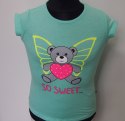 BLUZKA DZIEWCZĘCA SO SWEET KR R.98-104 ŻAREK BLUZKA DZIEWCZĘCA SO SWEET KR R.98-104 ŻAREK