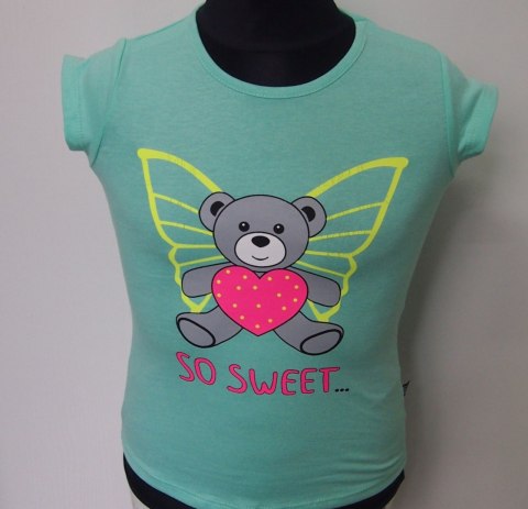 BLUZKA DZIEWCZĘCA SO SWEET KR R.98-104 ŻAREK BLUZKA DZIEWCZĘCA SO SWEET KR R.98-104 ŻAREK