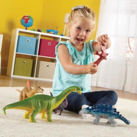 Duże figurki, dinozaury, zestaw ii, zestaw 5 szt. Learning Resources Duże figurki, dinozaury, zestaw ii, zestaw 5 szt. Learning Resources